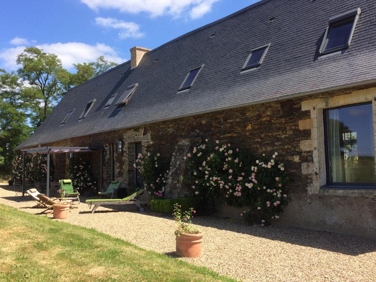 Bed and Breakfast La Mouliniere, Jolie Longere Du Xviie La Jaille-Yvon Экстерьер фото